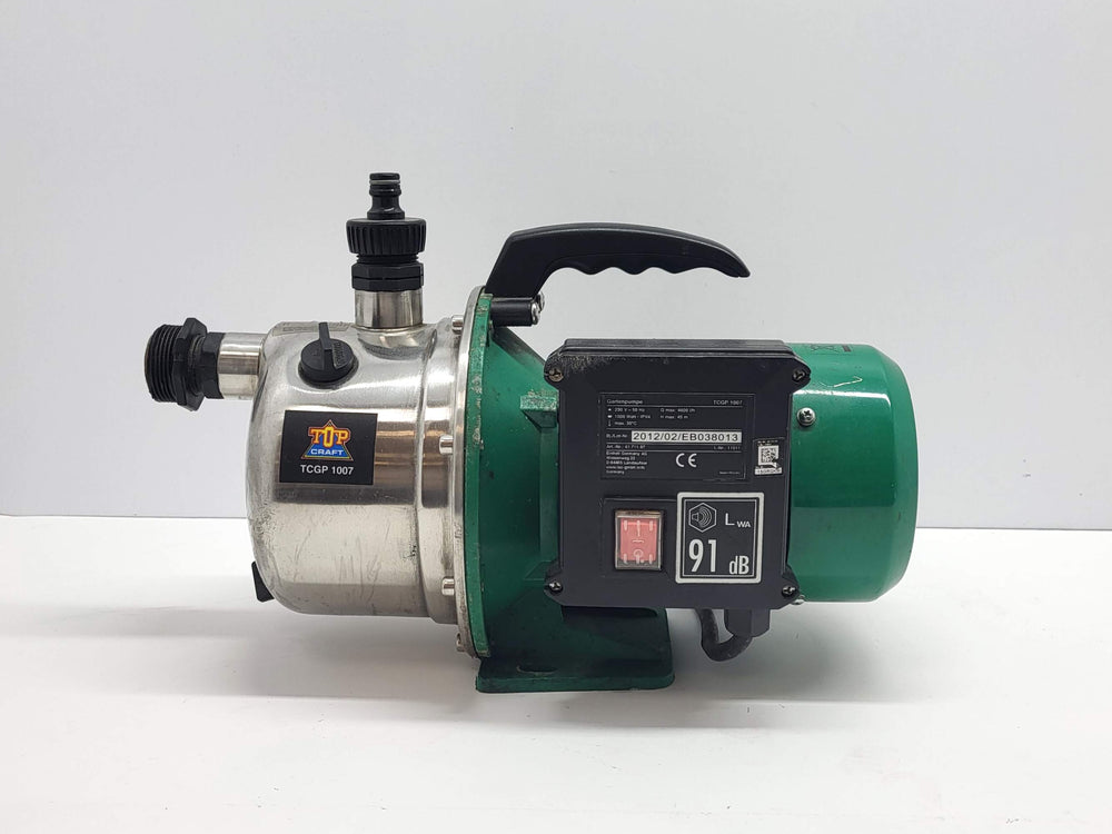 Bomba de Agua Top Craft Tcgp 1007 de segunda mano · Jardinería — Revisado