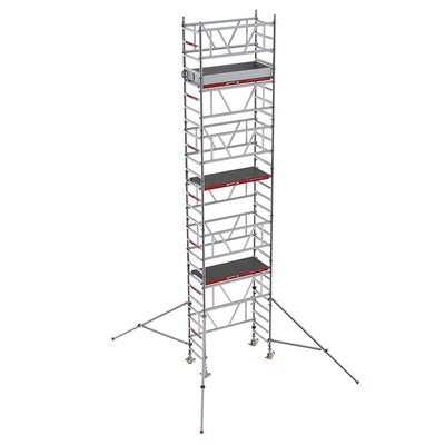 Alquiler de torre andamio de aluminio móvil con ruedas. de segunda mano en Herramientas Usadas