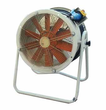 Ventilador industrial Ø450mm 7.100 m3/h 370W