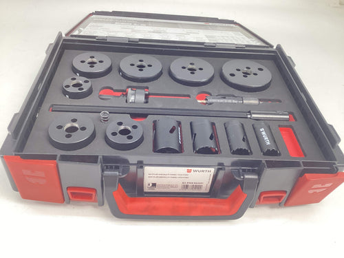 Accesorio Taladro Würth saw-cyl-set-hssco8-(19-76mm)-16tlg-sysko de segunda mano · Taladros — Con uso