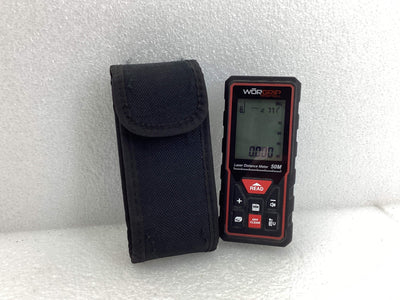 Medidor Laser Worgrip mld50 de segunda mano · Medición — Revisado