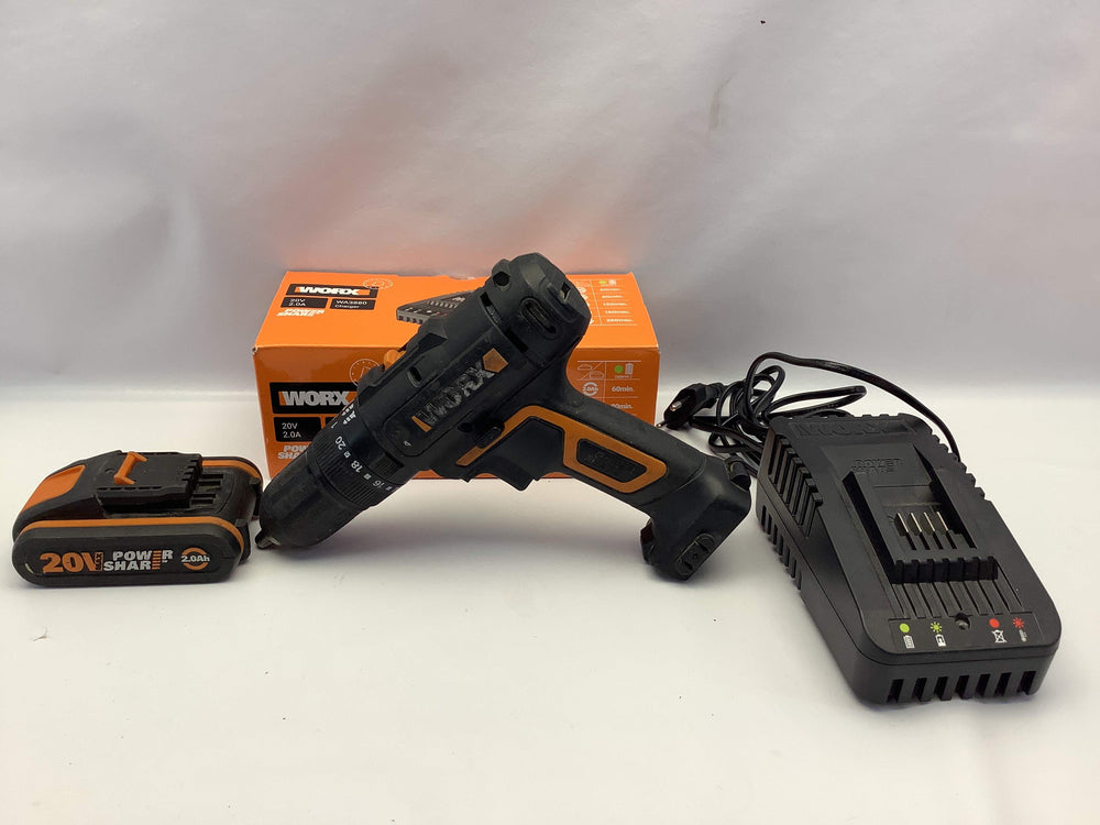 Atornillador a Bateria Worx wa3880 de segunda mano · Atornilladores — Con uso