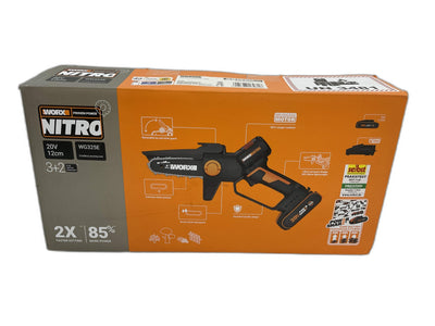 Motosierra Worx wg325e de segunda mano · Jardinería — Revisado