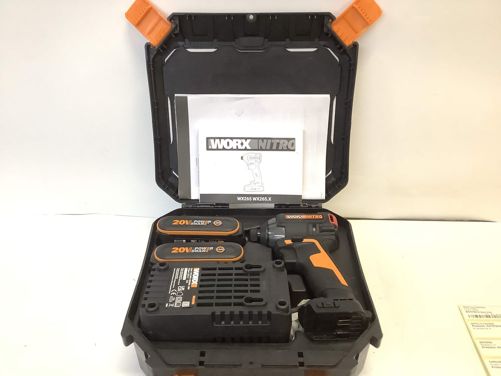 Martillo a Bateria Worx wx265 de segunda mano · Martillos y percutores — Bueno