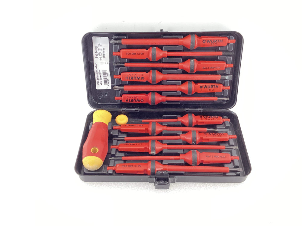 Juego Destornilladores Wurth 0613 900 14 de segunda mano · Destornilladores — Revisado