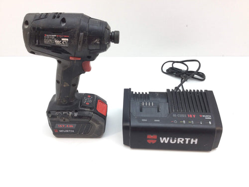 Atornillador a Bateria Wurth Ass 18-1 /4 4 Pugadas de segunda mano · Atornilladores — Con uso
