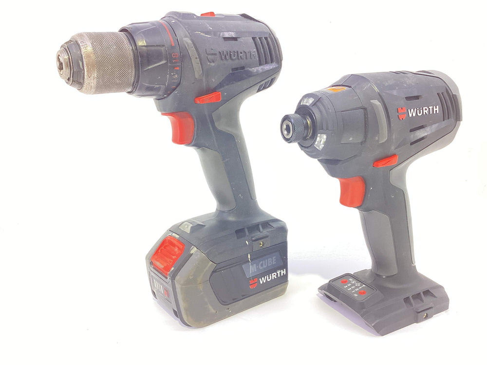 Taladro a Bateria Wurth M-cube 18v Kit de segunda mano · Taladros — Bueno
