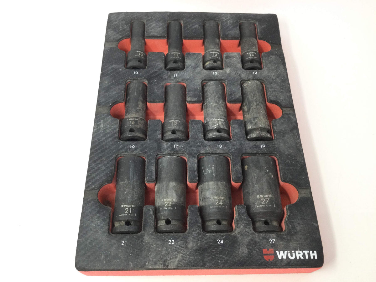 Kit Herramientas Variadas Wurth Set Vasos Impacto de segunda mano · Kits de herramientas — Con uso