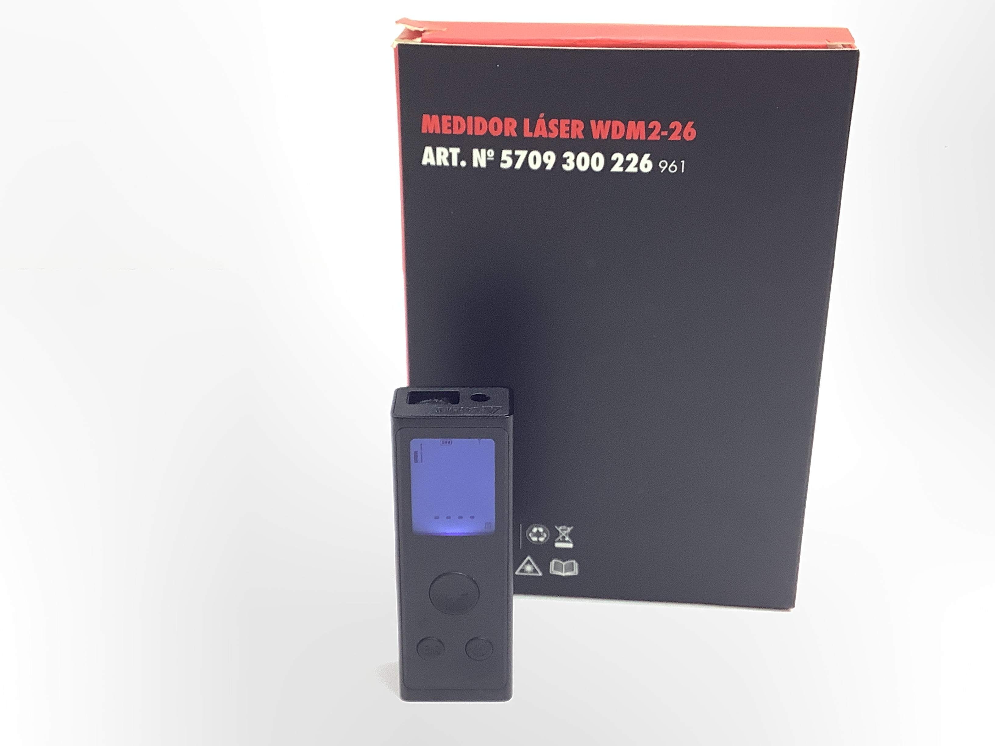 Medidor Laser Wurth wdm2-26 de segunda mano · Medición — Revisado (2)